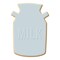 Farmhouse Milk Jug Cookie Cutter 3.75 in, CookieCutter.com, Tin Plated Steel, Handmade in the USA